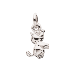 Vedhæng - fantasimus i sølv med kæde - 261002