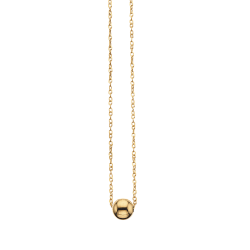 Guld halskæde 8kt med kugle - 33173,42