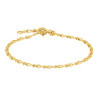 Guld armbånd i 8kt. med flettede led - 8560083
