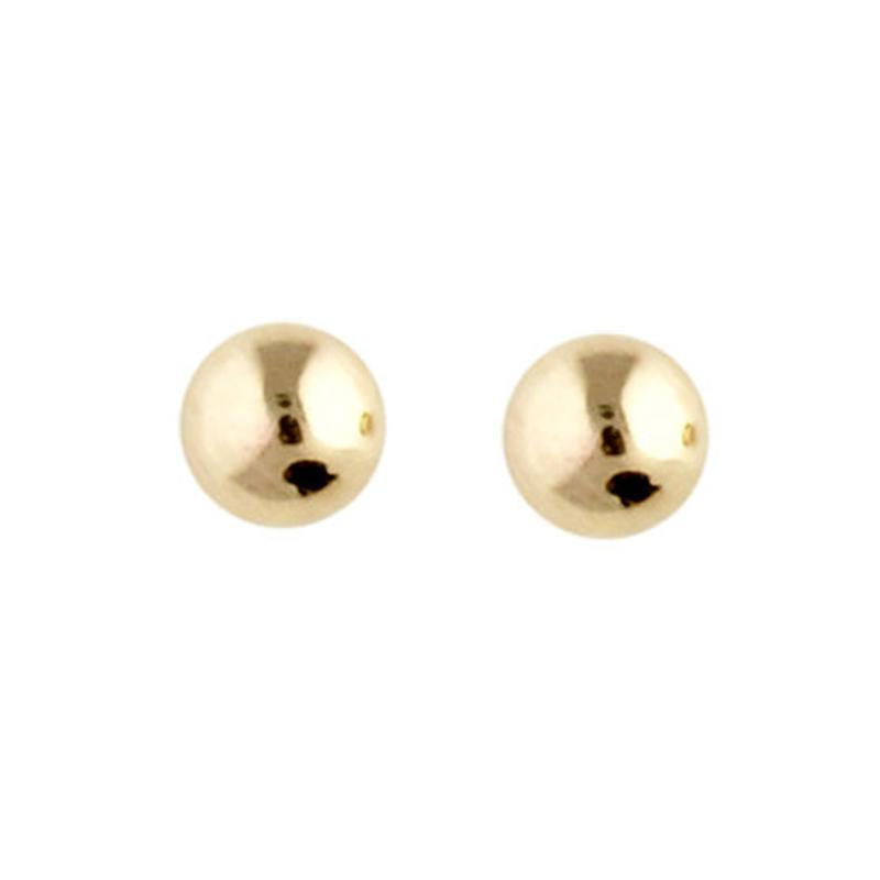 Ørestikker i 8kt. - Kugle 5mm - 3310033