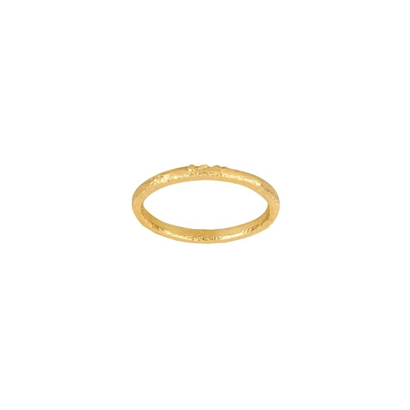 Ring i 8 kt. rødguld - Rustik -  10125050300