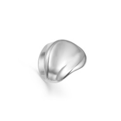 Massiv Sølv ring - bladformet - 193608