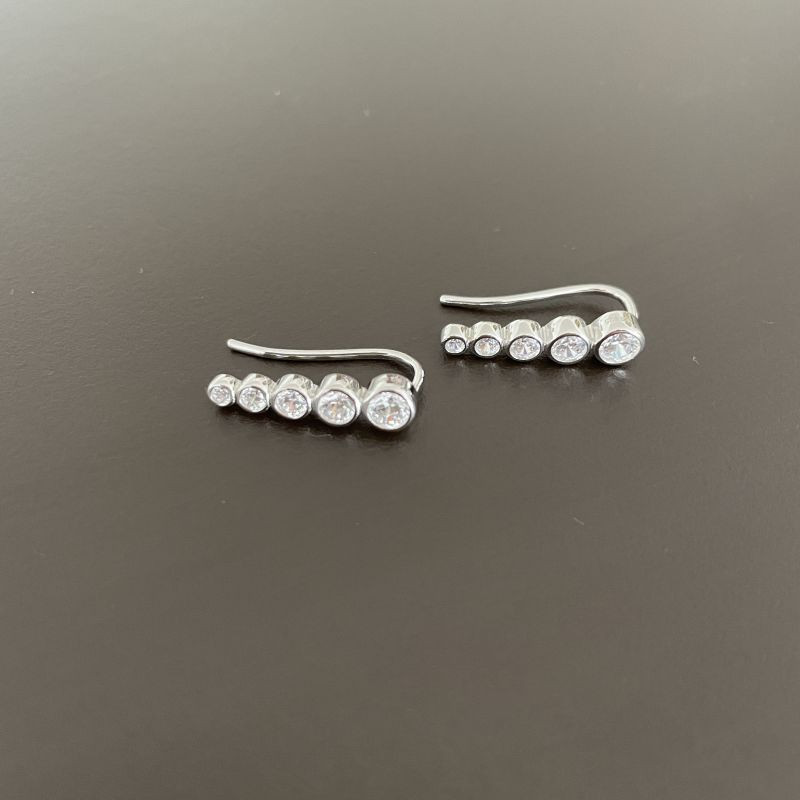 Ear crawler med zirkonia 20mm - 248013 - 1