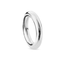 Massiv Ring i sølv - blank 3,7mm - 1671-11