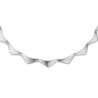 Moderne Sølv armbånd - 18,5cm - 18407