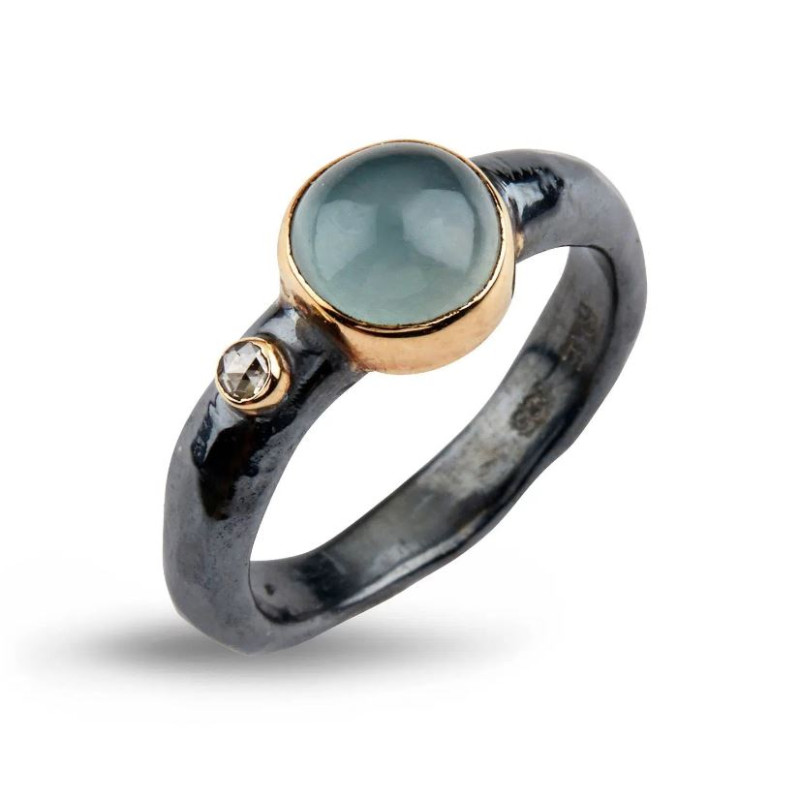 Ring - Antique Aqua