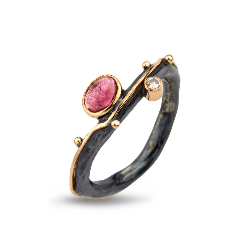 Ring - Louise Red Tourmaline