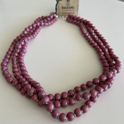 Tiny rounds 3 strand - Rose Pink