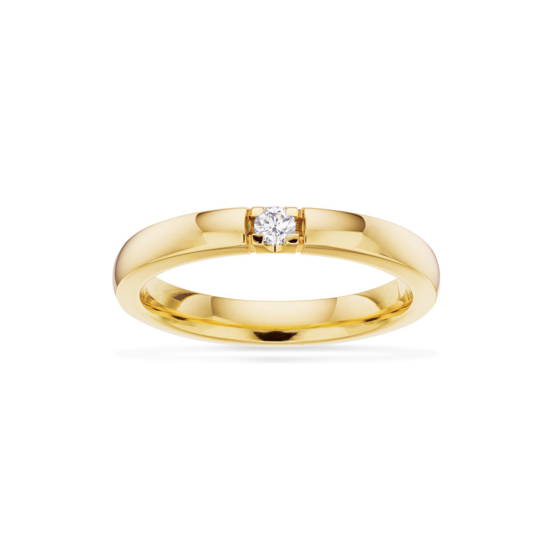 Grace Ring 14 kt rødguld 0,07 W/SI