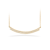 Guld halskæde 8kt - Collier med zirkonia - 32923,42