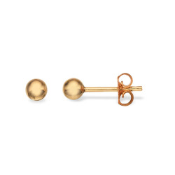 Ørestikker 14 kt. guld med guldkugle 4mm - 509085-4