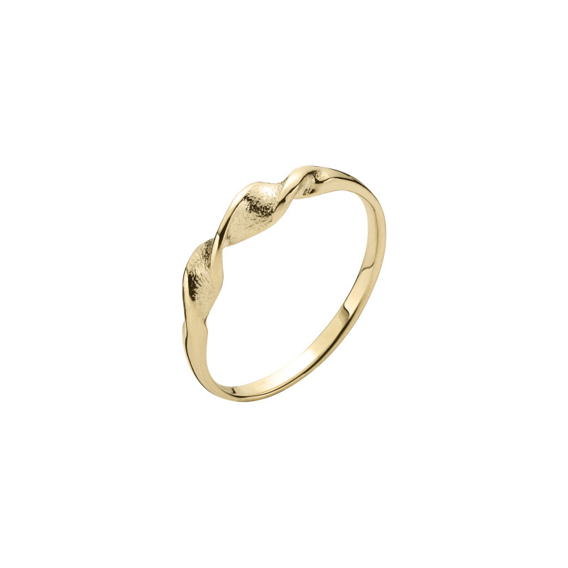 Guld ring 8kt. - snoet og mat - 3071248