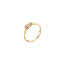 Guld ring 14kt. med...