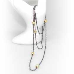 Lang kæde med Starlight Beads - 913 - 1