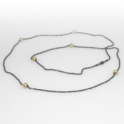 Lang kæde med Starlight Beads - 913 - 4