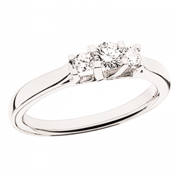 Zoya Ring 14 kt. Hvidguld 0,27 H-W/SI - 7526,27