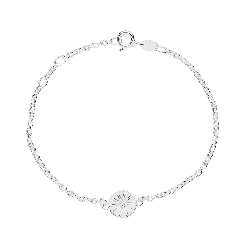 Marguerit armbånd i sølv 9mm - 901009-H Marguerit armbånd i sølv 9mm - 901009-H