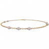 Armbånd SWEETS med rosa kvarts - FG Sølv - 829 007-3