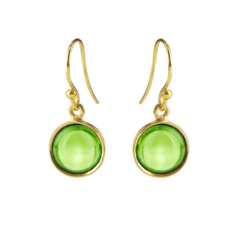 Ørehænger med peridot krystal - 5521-2-200 Ørehænger med peridot krystal - 5521-2-200