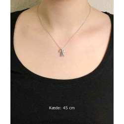 Halskæde Skytsenglen - Forgyldt - 1021fg - 4