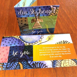 Halskæde Skytsenglen - Forgyldt - 1021fg - 5