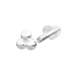 Søv Labret-piercing/ørering kugle 2*2mm - 314 002 9 2