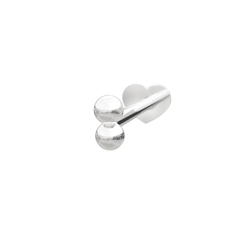 Søv Labret-piercing/ørering kugle 2*2mm - 314 001 9 1
