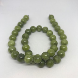 Connection halskæde med grøn Jade. C9993,45