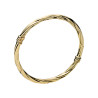 Guld Armbånd - snoet 3mm - 303024