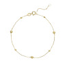 Guld Armbånd med guld kugler - 3011218